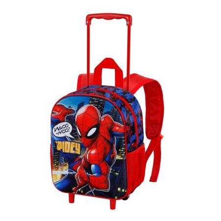 SPIDERMAN Mighty 3D малка раница с колела