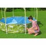 Bestway - Детски басейн с тръбна конструкция и сенник 244 х 51 см