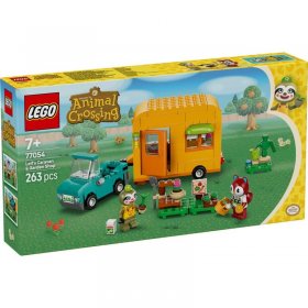 Конструктор LEGO Animal Crossing Каравана и градинарски магазин на Leif 77054