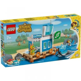 Конструктор LEGO Animal Crossing Летете с Dodo Airlines 77051