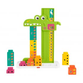 Играчка за събиране и изваждане Fisher Price, алигатор
