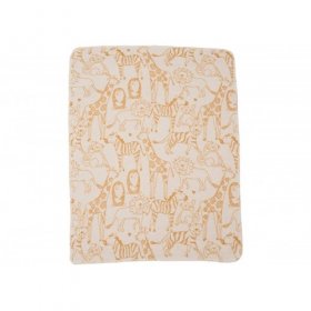 Памучно бебешко одеяло Juwel Safari animals