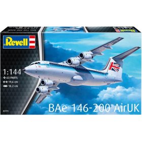 Сглобяем модел, Revell, Самолет BAe 146 (RJ85)