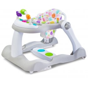 Проходилка, Бънджи  и Уокър Bounce Сив цвят Caretero Toyz