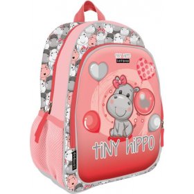 LIZZY CARD LOLLIPOP Thiny Hippo ученическа раница Junior+