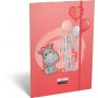 LIZZY CARD LOLLIPOP Thiny Hippo папка с ластик