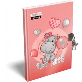 LIZZY CARD LOLLIPOP Thiny Hippo таен дневник с катинар