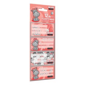 LIZZY CARD LOLLIPOP Thiny Hippo етикети