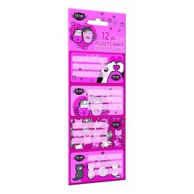 LIZZY CARD KITTOK Heart Kitty етикети