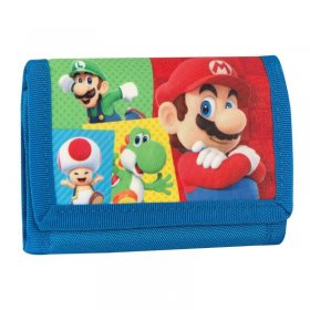 Портфейл Super Mario Red/Blue