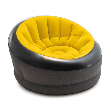 Надуваемо кресло INTEX Empire, жълто