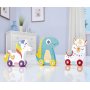 Дървена играчка с колела Little Tikes, еднорог