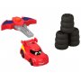 Състезателни колички 1:55 с изстрелвачка Batweels Fisher Price, Redbird, червена