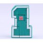 Джобен трансформър Pocket Morphers - цифра 1, серия 2