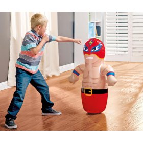 Надуваема боксова круша INTEX 3-D Bop Bags, червена