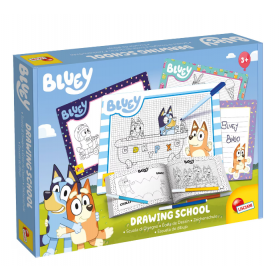 Творчески комплект, Lisciani, Bluey, Училище по рисуване