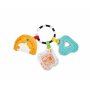 Бебешка сензорна играчка, Hape, Гризалка, дрънкалка и плюшена играчка ABC