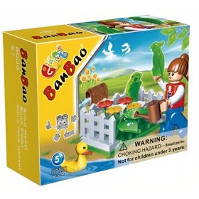 Конструктор, BanBao, Градина, 20 части