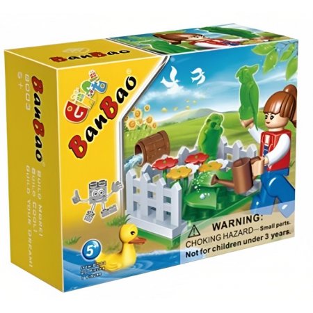 Конструктор, BanBao, Градина, 20 части