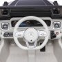 Акумулаторен джип MERCEDES BENZ с родителски контрол 12V Бял