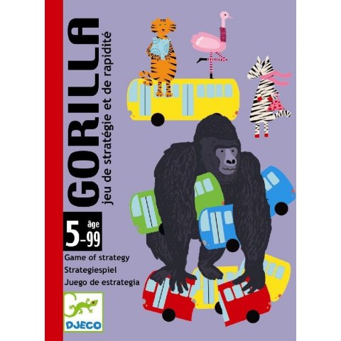 Djeco - Карти за игра Gorilla DJ05123G