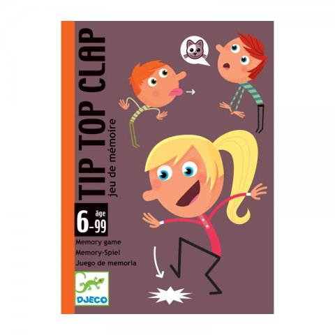 Djeco - Игра с Карти Tip Top Clap DJ05120G