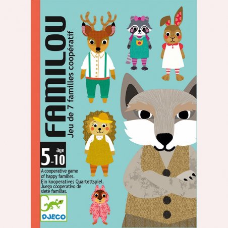 Djeco - Игра с Карти Familou DJ05103G