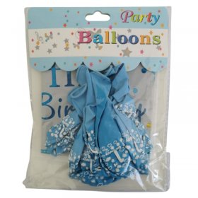 Комплект балони за бебешко парти Raya Toys 14 бр.