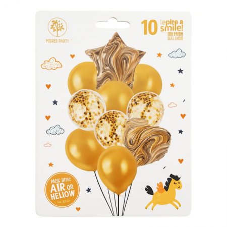 Комплект балони за парти Raya Toys 10 бр.