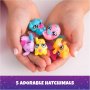 Игрален комплект яйца Spin Master Hatchimals Alive Neon Rainbow Spring Basket