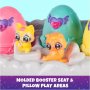 Игрален комплект яйца Spin Master Hatchimals Alive Neon Rainbow Spring Basket