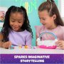 Игрален комплект яйца Spin Master Hatchimals Alive Neon Rainbow Spring Basket