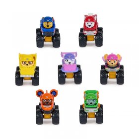 Комплект колички Spin Master Paw Patrol Rescue Wheels Pup Squad and Roxi, 7 бр.