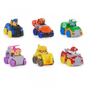 Комплект колички Spin Master Paw Patrol Pup Squad Racers, 6 бр.
