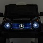 Акумулаторен джип MERCEDES BENZ с родителски контрол 12V Черен