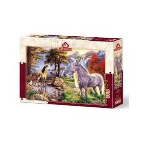 Hidden Horses Art-Puzzle