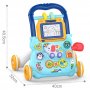 Huanger Музикална проходилка Happy Toddlers синя