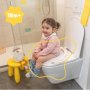 Badabulle Седалка за WC с дръжки, Бежова