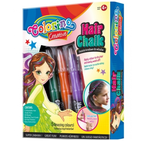 Colorino - Комплект пастели за коса Girls 5 цвята
