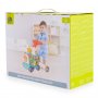 Moni toys - Играчка за прохождане 3в1 Happy Train mint