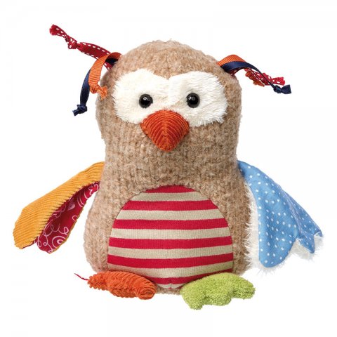 Sigikid - Мека Играчка Owl Patchwork Sweety 38707