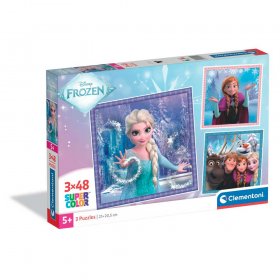 CLEMENTONI 3x48ч. Пъзел Frozen