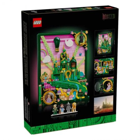 Конструктор LEGO Wicked Стенна декорация Изумрудения град, 75685