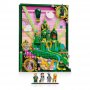 Конструктор LEGO Wicked Стенна декорация Изумрудения град, 75685