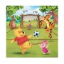 Пъзел Ravensburger 3x49 ел. - Мечо Пуx: Спортен ден