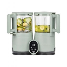 Babymoov Уред за готвене на пара Nutribaby Glass Celadon