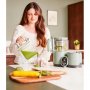 Babymoov Уред за готвене на пара Nutribaby Glass Celadon