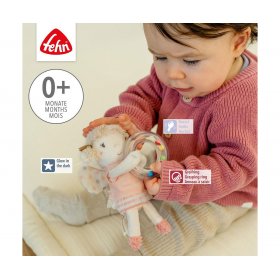 babyFEHN - Дрънкалка с ринг фея FehnLand, 17 см