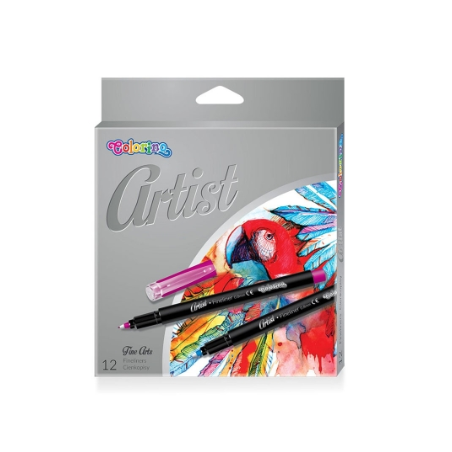 Тънкописци 12 цвята Colorino Artist