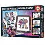 Творчески комплект, Educa, Моден дизайнер, Monster High